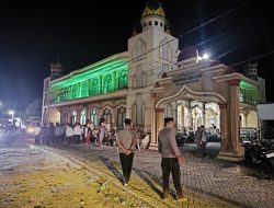 Berikan Rasa aman, Polsek Dua Boccoe Rutin Laksanakan Pengamanan Tarawih Ramadhan 1447H