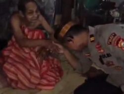 Kapolsek Bontocani Sambangi Warga Kurang Mampu di Desa Bontojai, Salurkan Bantuan Sembako