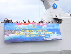 Kapolda Sulsel Hadiri Pelepasan Mudik Gratis KRI Martin-877, Wujud Sinergi Layani Masyarakat