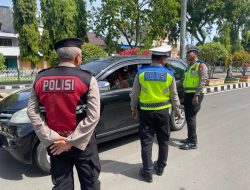 Ops Ketupat, Satlantas Polres Bone Gelar Sosialisasi Keselamatan Berlalu Lintas