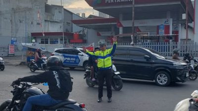 Polantas Bone Intensifkan Commander Wish Sore, Jaga Kelancaran Arus Lalu Lintas Selama Ramadhan