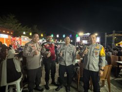 Polsek Tanete Riattang Hadir Jaga Kondusifitas Safari Ramadhan