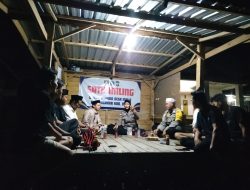 Kanit Binkamsa Sat Binmas Polres Bone Laksanakan Pembinaan Satkamling di Dusun Atakka