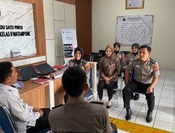 Sat Binmas Polres Bone Laksanakan Sambang dan Koordinasi Pembinaan Polsus di Bapas Watampone