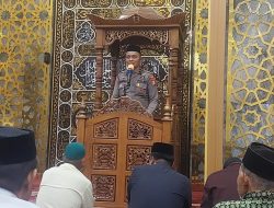 Wakapolsek Awangpone Pimpin Safari Ramadhan Tim II Forkopimcam Awangpone di Desa Cumpiga