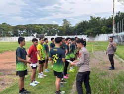 SDM Polres Bone Gelar Sosialisasi Penerimaan Polri T.A. 2026 di Stadion Lapatau Bone