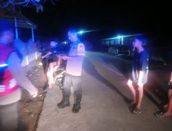 Jaga Kamtibmas, Polsek Cenrana Lakukan Patroli Biru di Wilayah Hukumnya