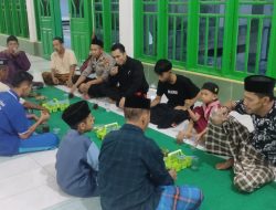 Kapolsek Salomekko AKP Darfin Tahrir Buka Puasa Bersama di Masjid Besar Ar Rasyadi Pancaitana
