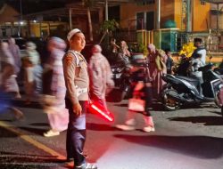 Polsek Awangpone Tingkatkan Keamanan Shalat Tarawih di Masjid Daarul Muttakin Desa Lappoase