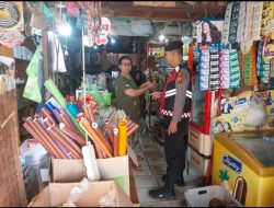 Patroli Pasar Ramadhan, Polsek Mare Imbau Waspada Kejahatan di Tengah Keramaian