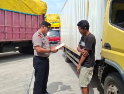 Periksa Administrasi Kendaraan , Pastikan Seluruh Muatan Sesuai Prosedur