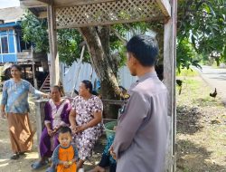 Aktif Sambang Wilayah, Aipda Baso Herianto Wujudkan Tanggung Jawab Bhabinkamtibmas di Tengah Masyarakat