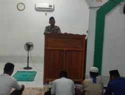 Kapolsek Salomekko Laksanakan Ceramah Kamtibmas di Masjid Al Mujahidin Desa Manera