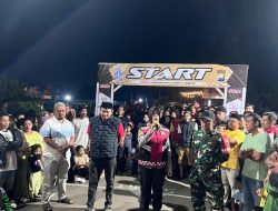 Kapolsek Lamuru Sampaikan Himbauan Kamtibmas pada Pembukaan GZR Ramadhan Sprint Race di Desa Turu Cinnae