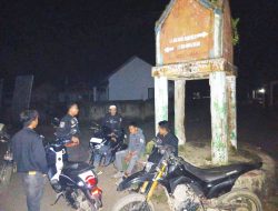 Patroli Malam Ramadhan, Polsek Patimpeng Jaga Kamtibmas
