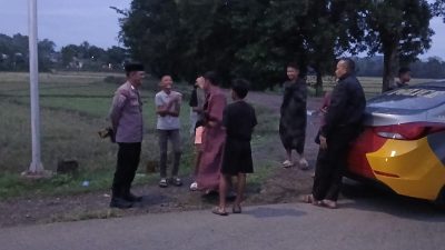 Anggota Polsek Mare Lakukan Monitoring Giat Warga Menjelang Buka Puasa