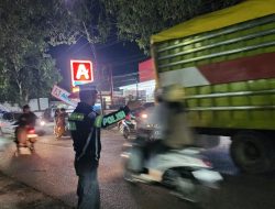 Pengamanan Sholat Tarawih di Masjid Jami Az Zikra Berlangsung Aman dan Lancar