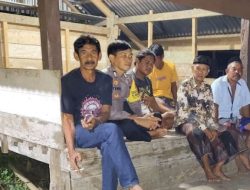 Pembinaan Satkamling di Pappolo, Polisi dan Warga Jaga Keamanan Bersama