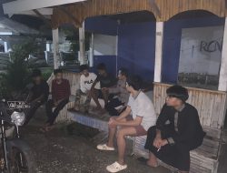 Aiptu Muhammad Aras Patarai Sambangi Satkamling dan Pemuda di Doajeng, Sampaikan Iimbauan Kamtibmas
