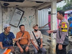 Silaturahmi dan Kunjungan Satkamling, Bripka Andi Rusman Pastikan Keamanan Lingkungan Panyula