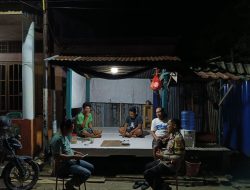 Sinergi Polisi dan Warga, Aiptu Muhammad Aras Patarai Hadir di Satkamling Benteng