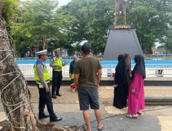Polantas Menyapa Mappatabe, Satlantas Polres Bone Perkuat Edukasi Keselamatan Berlalu Lintas