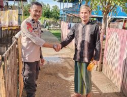 Bhabinkamtibmas Polsek Salomekko Laksanakan Giat Sambang ke Wilayah Binaan