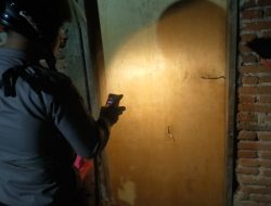 Polsek Cina Datangi TKP, Selidiki Kasus Pengancaman dan Pengerusakan Rumah Warga