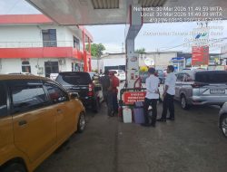 Polres Bone Pastikan Stok BBM Aman dan Penyaluran Lancar, dengan Melakukan Monitoring dan Pengecekan SPBU