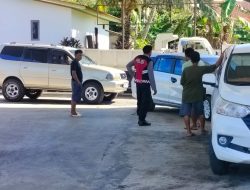 Kanit patroli Polsek Lamuru Pantau Distribusi BBM di SPBU Timpa