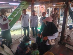 Aiptu Baso Halim Dampingi Validasi Data Stunting, Wujud Kepedulian Polri terhadap Kesehatan Anak di Kelurahan Bajoe