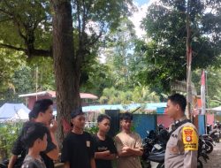 Bhabinkamtibmas Polsek Barebbo Ajak Warga Apala Jauhi Narkoba dan Miras