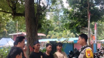 Bhabinkamtibmas Polsek Barebbo Ajak Warga Apala Jauhi Narkoba dan Miras