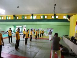 Jaga Profesionalitas, Polres Bone Gelar Kesamaptaan Jasmani dan Beladiri Polri
