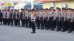 74 Siswa Diktuba Polri Jalani Latja di Polres Bone, Kabag SDM Pastikan Pembinaan Maksimal