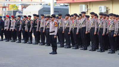 74 Siswa Diktuba Polri Jalani Latja di Polres Bone, Kabag SDM Pastikan Pembinaan Maksimal