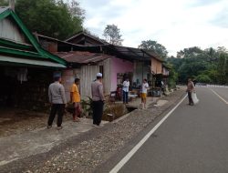 Kapolsek Ulaweng Lakukan Patroli Sambang Desa di Wilayah Hukumnya