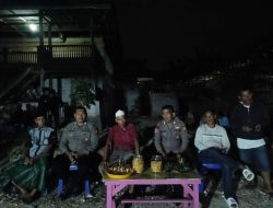 Peduli Kamtibmas, Personil Polsek Tellu Siattinge Lakukan Pengamanan Kegiatan Masyarakat