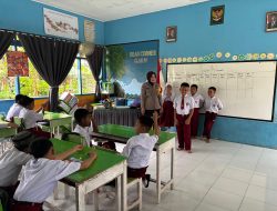 Bhabinkamtibmas Polsek Barebbo Sosialisasikan Anti Bullying di SDN 209 Kajaolaliddong