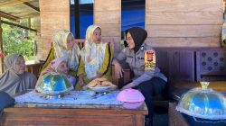 Sambang Desa Binaan, Bhabinkamtibmas Polsek Barebbo Ajak Warga Waspada Bahaya Kebakaran