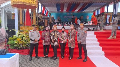 Wakapolsek Awangpone Hadiri Prosesi Adat Mattompang Arajang dalam Puncak Hari Jadi Bone ke-696