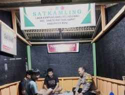 Pembinaan Satkamling, Polisi dan Warga Bersinergi Jaga Lingkungan Aman