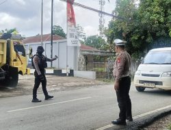 Antisipasi Kemacetan, Unit Lantas Polsek Tanete Riattang Turun di SPBU