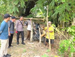Bhabinkamtibmas Polsek Tanete Riattang Mediasi Warga, Jalan Setapak Kembali Dibuka