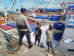 Aktif Lakukan Polmas Perairan Satpolairud Polres Bone, Sampaikan Pesan Kamtibmas Perairan