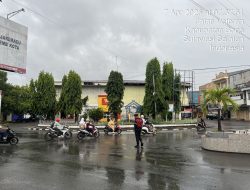 Sat Samapta Polres Bone Laksanakan Pengaturan Pagi di Titik Rawan