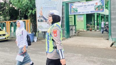 Wujudkan Kamseltibcarlantas, Satlantas Polres Bone Gelar Commander Wish Pagi
