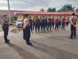 Apel Satker Sat Samapta Polres Bone Tekankan Profesionalisme dan Solidaritas Personel