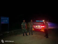 Jaga Situasi Kamtibmas Tetap Kondusif,  Polsek dan Koramil Kahu Lakukan Patroli Bersama