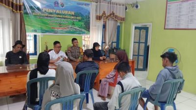 Kedepankan Restorative Justice, Personel Polsek Tellu Limpoe Mediasi Sengketa Lahan di Desa Sadar